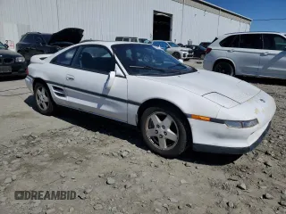 1993 Toyota MR2 z VIN JT2SW21M4P0020582, wystawiony jako Copart lot #50627185 z przebiegiem Nie podano mil oraz Szkoda całkowita • Salvage title. Historia ofert i sprzedaży dostępna na DreamBid. Obrazek 4.