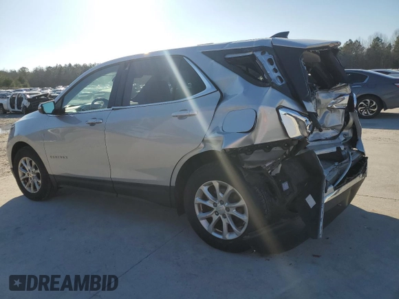 2018 Chevrolet Equinox LT with VIN 2GNAXSEV3J6141466, listed as a Copart auction lot 46596005 with 121,609 mi miles and Salvage Title. Bid and sale history available at carsss.com. Image 2.