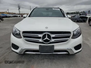 2017 Mercedes-Benz GLC with VIN WDC0G4JB9HF119221, listed as a Copart auction lot 53653555 with 55,291 mi miles and Salvage Title. Bid and sale history available at carsss.com. Image 5.