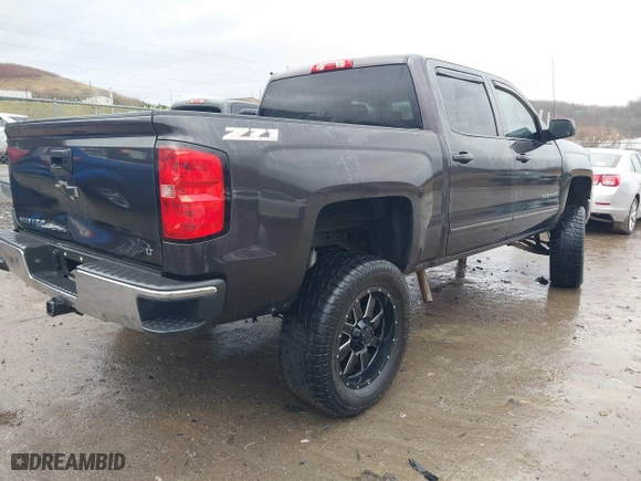 2015 Chevrolet Silverado 1500 LT with VIN 3GCUKRECXFG104194, listed as a IAAI auction lot 41029090 with 149,530 mi miles. Bid and sale history available at carsss.com. Image 4.