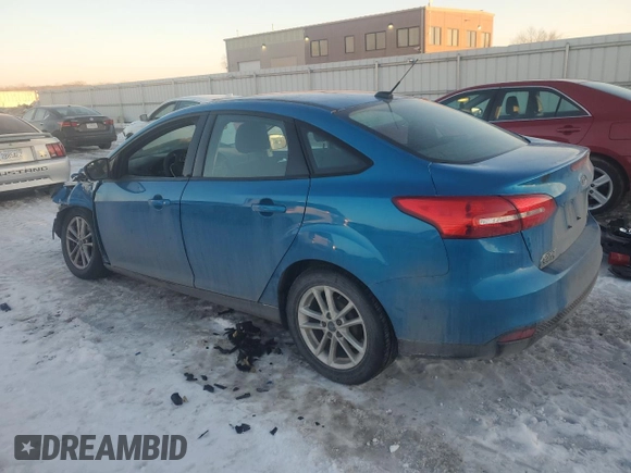 2017 Ford Focus SE with VIN 1FADP3F2XHL205204, listed as a Copart auction lot 88743115 with 137,369 mi miles and Salvage Title. Bid and sale history available at DreamBid. Image 2.
