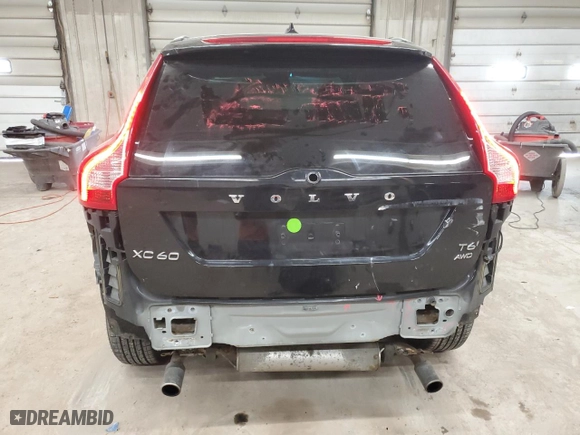2013 Volvo XC60 T6 with VIN YV4902DZ9D2399669, listed as a Copart auction lot 53405645 with 159,628 mi miles and Salvage Title. Bid and sale history available at carsss.com. Image 6.