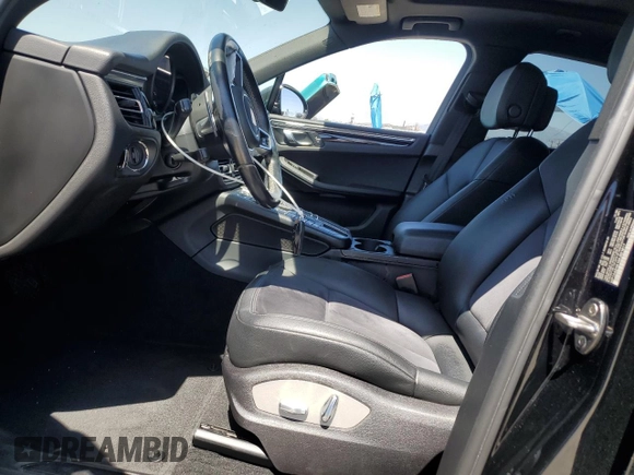 2021 Porsche Macan with VIN WP1AA2A51MLB01817, listed as a Copart auction lot 57911095 with 36,877 mi miles and Salvage title. Bid and sale history available at DreamBid. Image 7.