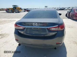 2016 Mazda 6 i Sport with VIN JM1GJ1U59G1458082, listed as a Copart auction lot 52247085 with 148,029 mi miles and Salvage Title. Bid and sale history available at DreamBid. Image 6.