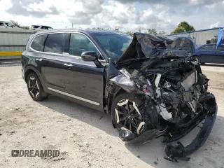 2025 Kia Telluride S z VIN 5XYP64GC9SG606351, wystawiony jako Copart lot #58441825 z przebiegiem 9 925 mil mil oraz Nie do naprawy • Non repairable. Historia ofert i sprzedaży dostępna na DreamBid. Obrazek 4.