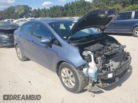 2017 Kia Rio EX with VIN KNADN4A32H6059057, listed as a Copart auction lot 75962974 with 54,144 mi miles and Salvage Title. Bid and sale history available at carsss.com. Image 4.