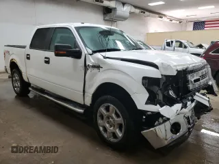 2013 Ford F-150 XL with VIN 1FTFW1EF6DFC07345, listed as a Copart auction lot 43151075 with 330,344 mi miles and Clean Title. Bid and sale history available at carsss.com. Image 4.