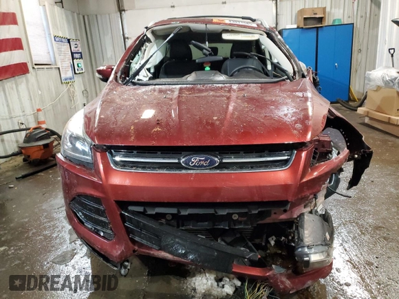 2016 Ford Escape Titanium with VIN 1FMCU9J97GUA24992, listed as a Copart auction lot 43031585 with 80,527 mi miles and Salvage Title. Bid and sale history available at carsss.com. Image 5.