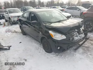 2019 Mitsubishi Mirage ES z VIN ML32F3FJ6KHF11957, wystawiony jako IAAI lot #41682158 z przebiegiem 55 027 mil mil oraz . Historia ofert i sprzedaży dostępna na DreamBid. Obrazek 1.
