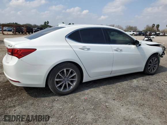 2020 Acura TLX w/Technology Pkg with VIN 19UUB1F57LA013087, listed as a Copart auction lot 44241445 with 90,056 mi miles and Salvage Title. Bid and sale history available at carsss.com. Image 3.