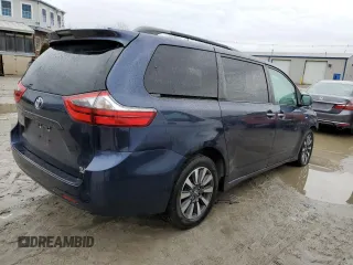 2020 Toyota Sienna XLE with VIN 5TDDZ3DC9LS235429, listed as a Copart auction lot 46658525 with 0 mi miles and Salvage Title. Bid and sale history available at carsss.com. Image 3.