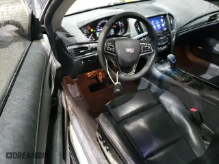 2017 Cadillac ATS Coupe Luxury RWD with VIN 1G6AB1RX6H0184699, listed as a Copart auction lot 41448095 with 95,030 mi miles and Salvage Title. Bid and sale history available at carsss.com. Image 8.
