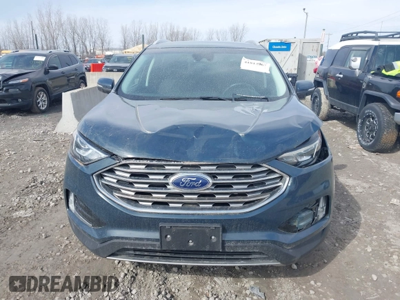 2019 Ford Edge SEL z VIN 2FMPK4J9XKBC58603, wystawiony jako IAAI lot #41814067 z przebiegiem 135 198 mil mil oraz . Historia ofert i sprzedaży dostępna na DreamBid. Obrazek 12.