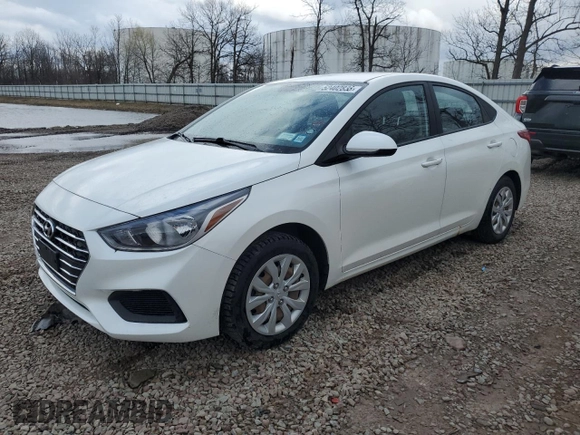 2019 Hyundai Accent SE with VIN 3KPC24A36KE066005, listed as a Copart auction lot 52402835 with 95,623 mi miles and Salvage Title. Bid and sale history available at carsss.com. Image 1.