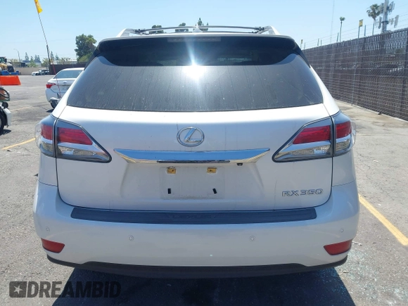 2013 Lexus RX 350 with VIN 2T2ZK1BA4DC127614, listed as a IAAI auction lot 42537154 with Not provided miles and . Bid and sale history available at DreamBid. Image 15.