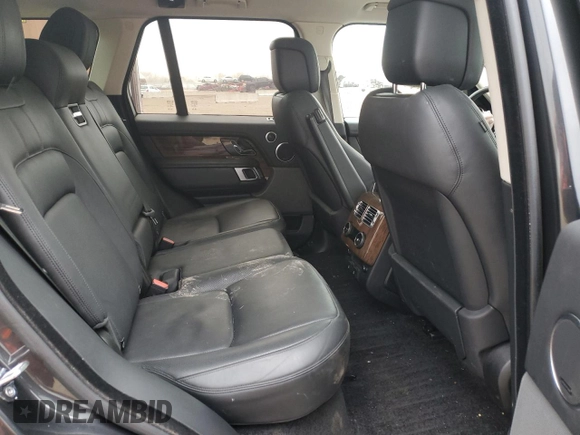 2019 Land Rover Range Rover HSE с VIN SALGS2SV7KA547690, выставлен на аукционе Copart как лот 52259445 с пробегом 64 636 миль миль и Списание • Salvage title. История ставок и продаж доступна на DreamBid. Изображение 10.