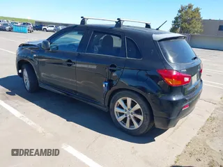 2012 Mitsubishi Outlander Sport SE with VIN JA4AR4AU4CZ004887, listed as a IAAI auction lot 41891518 with 1 mi miles. Bid and sale history available at carsss.com. Image 3.