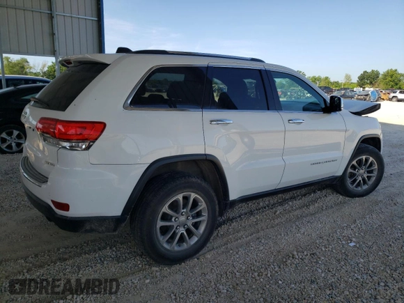 2016 Jeep Grand Cherokee Limited with VIN 1C4RJFBG5GC321767, listed as a Copart auction lot 61837945 with 90,566 mi miles and Salvage title. Bid and sale history available at DreamBid. Image 3.