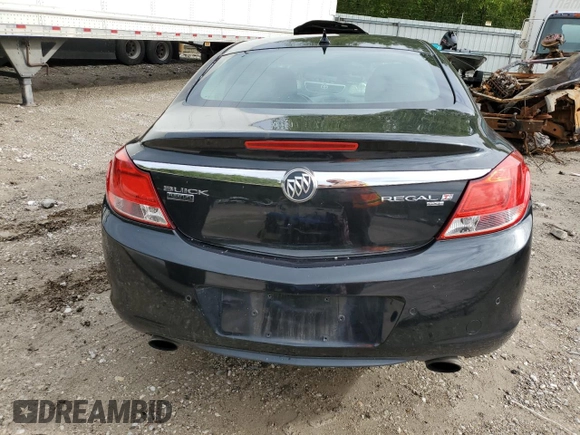 2011 Buick Regal CXL Turbo TO7 with VIN W04G15GV4B1056394, listed as a Copart auction lot 73506094 with 118,334 mi miles and Salvage Title. Bid and sale history available at carsss.com. Image 6.