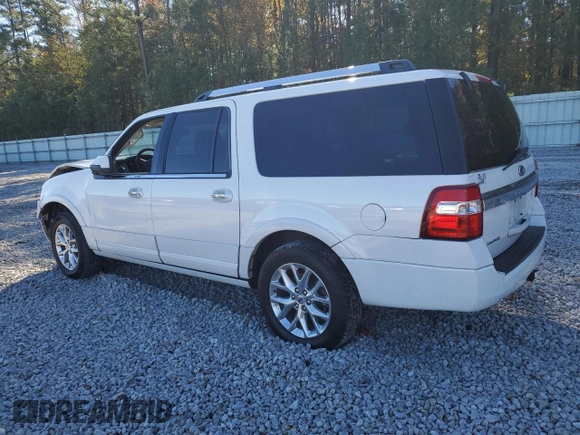 2015 Ford Expedition Max Limited with VIN 1FMJK1KT2FEF10501, listed as a Copart auction lot 81652754 with 140,289 mi miles and Salvage Title. Bid and sale history available at carsss.com. Image 2.