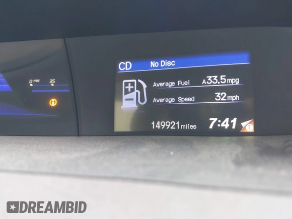 2012 Honda Civic LX with VIN 2HGFB2F58CH560126, listed as a IAAI auction lot 42097094 with 149,921 mi miles and . Bid and sale history available at DreamBid. Image 7.