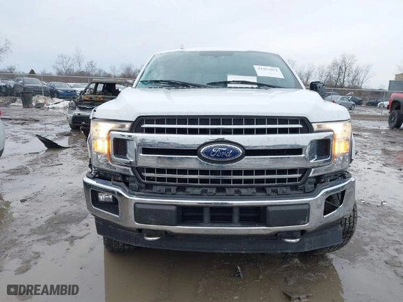 2018 Ford F-150 XL with VIN 1FTEW1EG3JFA92400, listed as a IAAI auction lot 41457092 with 169,467 mi miles. Bid and sale history available at carsss.com. Image 13.