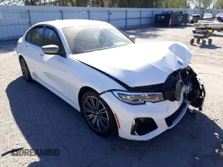 2020 BMW 3 Series M340i with VIN 3MW5U7J0XL8B18078, listed as a Copart auction lot 62794992 with Not Provided miles. Bid and sale history available at carsss.com. Image 1.