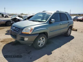 2006 Kia Sportage LX with VIN KNDJE723367154143, listed as a Copart auction lot 50099705 with 198,443 mi miles and Salvage title. Bid and sale history available at DreamBid. Image 1.