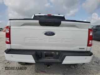 2023 Ford F-150 XL with VIN 1FTEW1CP4PKE60313, listed as a Copart auction lot 57642695 with 47,993 mi miles and Salvage title. Bid and sale history available at DreamBid. Image 6.