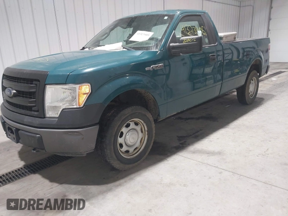 2014 Ford F-150 XL with VIN 1FTMF1EM8EKE03723, listed as a IAAI auction lot 41323405 with 176,478 mi miles and . Bid and sale history available at DreamBid. Image 19.