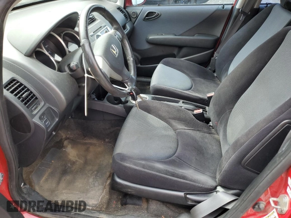 2008 Honda Fit Sport with VIN JHMGD38648S051576, listed as a Copart auction lot 51390025 with 135,328 mi miles and Clean Title. Bid and sale history available at carsss.com. Image 7.