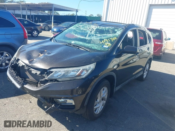 2015 Honda CR-V EX-L with VIN 2HKRM3H77FH545137, listed as a IAAI auction lot 41913116 with 80,057 mi miles. Bid and sale history available at carsss.com. Image 18.