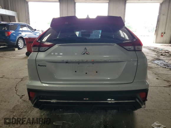 2024 Mitsubishi Eclipse Cross LE with VIN JA4ATVAA0RZ053462, listed as a Copart auction lot 60272975 with 7,642 mi miles and Salvage title. Bid and sale history available at DreamBid. Image 6.