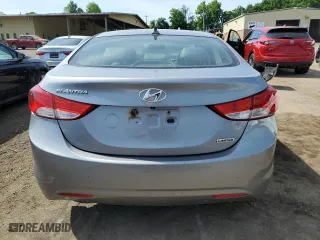 2012 Hyundai Elantra GLS with VIN KMHDH4AE5CU288134, listed as a Copart auction lot 59007454 with 0 mi miles and Non Repairable. Bid and sale history available at carsss.com. Image 6.