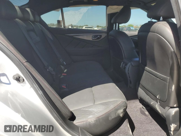 2019 Infiniti Q50 RED SPORT 400 with VIN JN1FV7AP5KM760097, listed as a Copart auction lot 49042405 with 21,056 mi miles and Non Repairable. Bid and sale history available at carsss.com. Image 10.
