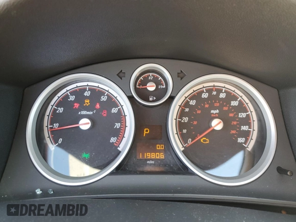 2008 Saturn Astra XR with VIN W08AT271485077788, listed as a Copart auction lot 50408695 with 119,806 mi miles and Salvage Title. Bid and sale history available at DreamBid. Image 9.