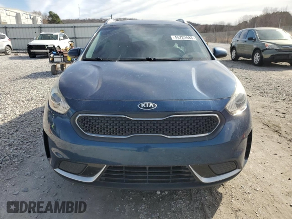 2019 Kia Niro LX with VIN KNDCB3LC4K5223128, listed as a Copart auction lot 45723585 with 110,587 mi miles and Salvage Title. Bid and sale history available at DreamBid. Image 5.