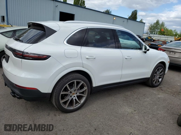 2021 Porsche Cayenne S with VIN WP1AB2AY5MDA27111, listed as a Copart auction lot 56602135 with 52,306 mi miles and Salvage title. Bid and sale history available at DreamBid. Image 3.