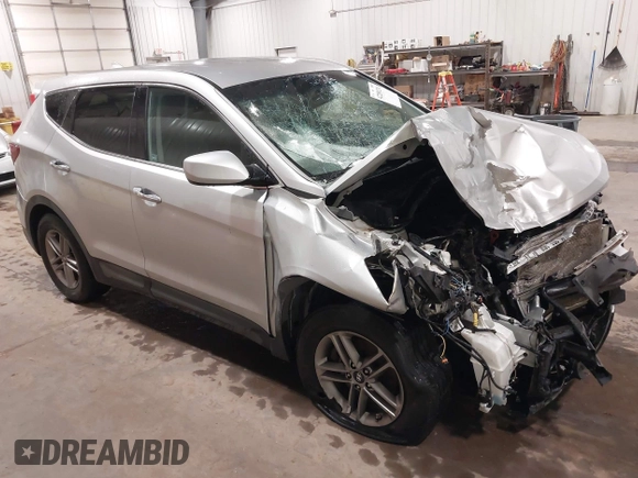2017 Hyundai Santa Fe 2.4L with VIN 5XYZTDLB3HG488692, listed as a IAAI auction lot 42289211 with 82,290 mi miles and . Bid and sale history available at DreamBid. Image 1.