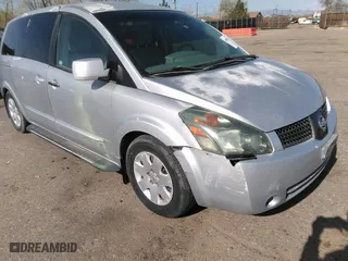2004 Nissan Quest S with VIN 5N1BV28UX4N320900, listed as a IAAI auction lot 41995811 with 186,371 mi miles. Bid and sale history available at carsss.com. Image 6.