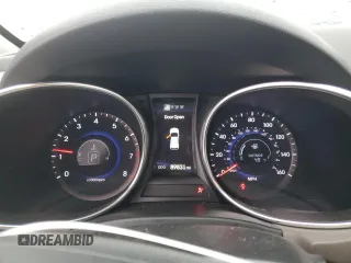 2013 Hyundai Santa Fe Sport z VIN 5XYZU3LA5DG112004, wystawiony jako Copart lot #45051395 z przebiegiem 89 831 mil mil oraz Szkoda całkowita • Salvage title. Historia ofert i sprzedaży dostępna na DreamBid. Obrazek 9.
