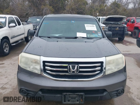 2015 Honda Pilot LX with VIN 5FNYF3H23FB009018, listed as a IAAI auction lot 41530286 with 274,232 mi miles and . Bid and sale history available at DreamBid. Image 13.