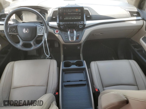 2023 Honda Odyssey EX-L с VIN 5FNRL6H68PB025508, выставлен на аукционе Copart как лот 60060725 с пробегом 10 203 миль миль и Списание • Salvage title. История ставок и продаж доступна на DreamBid. Изображение 8.