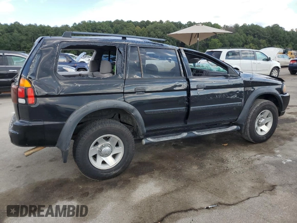 2002 Mitsubishi Montero ES z VIN JA4LS21H02J022594, wystawiony jako Copart lot #72750954 z przebiegiem 122 232 mil mil oraz Szkody całkowita. Historia ofert i sprzedaży dostępna na DreamBid. Obrazek 3.