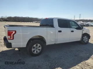 2016 Ford F-150 XL with VIN 1FTEW1CF4GKE54826, listed as a Copart auction lot 46658395 with 142,379 mi miles and Salvage Title. Bid and sale history available at carsss.com. Image 3.