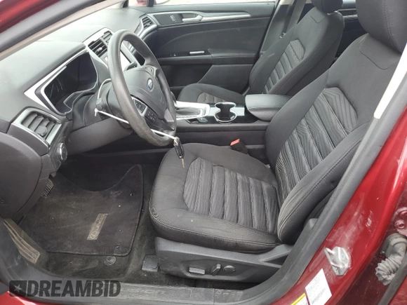 2016 Ford Fusion SE with VIN 1FA6P0H7XG5109933, listed as a Copart auction lot 53971955 with 76,201 mi miles and Clean Title. Bid and sale history available at carsss.com. Image 7.