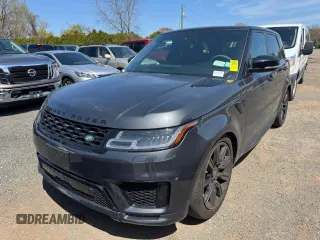 2022 Land Rover Range Rover Sport HST with VIN SALWS2RU6NA223241, listed as a Copart auction lot 54713115 with 50,391 mi miles and Clean Title. Bid and sale history available at carsss.com. Image 1.