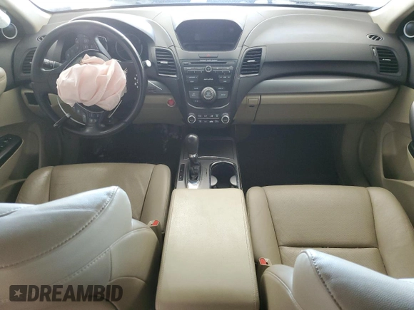 2015 Acura RDX with VIN 5J8TB4H3XFL020150, listed as a Copart auction lot 46269065 with 0 mi miles and Salvage Title. Bid and sale history available at carsss.com. Image 8.