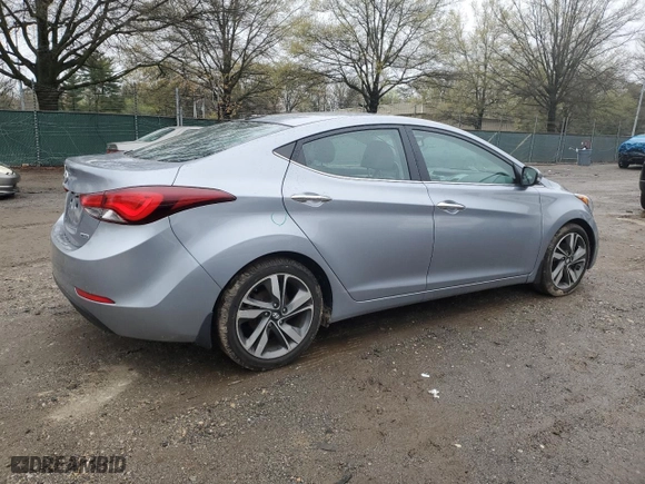 2015 Hyundai Elantra SE with VIN 5NPDH4AE9FH609773, listed as a Copart auction lot 51967725 with 31,962 mi miles and Salvage Title. Bid and sale history available at carsss.com. Image 3.