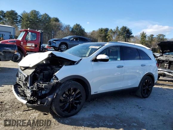 2020 Kia Sorento EX with VIN 5XYPHDA52LG703252, listed as a Copart auction lot 88519845 with 41,155 mi miles and Salvage Title. Bid and sale history available at DreamBid. Image 1.